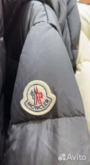 Пуховик moncler куртка миди