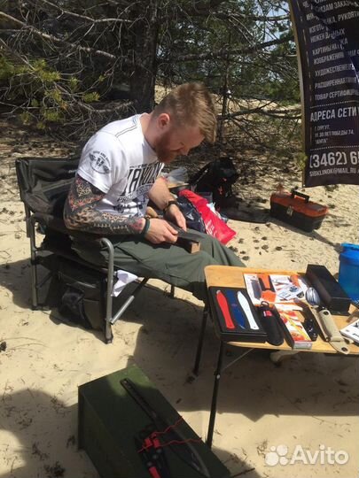 Профессиональная ручная заточка Ножей любой формы