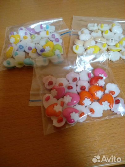 Наборы детских пуговичек