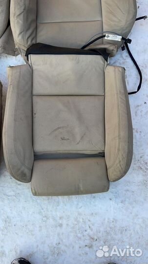 Кожа спорт салона BMW F10 F11 с подогревом