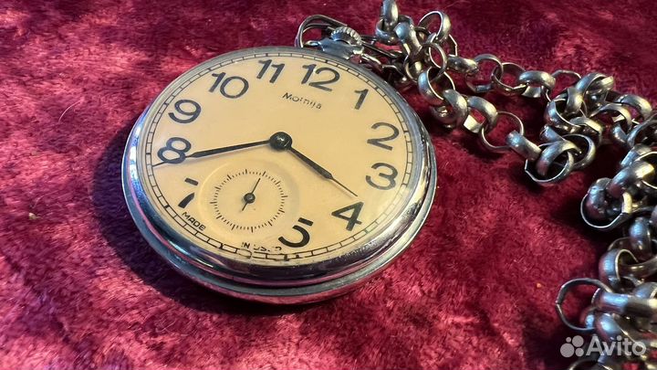 Карманные часы молния СССР