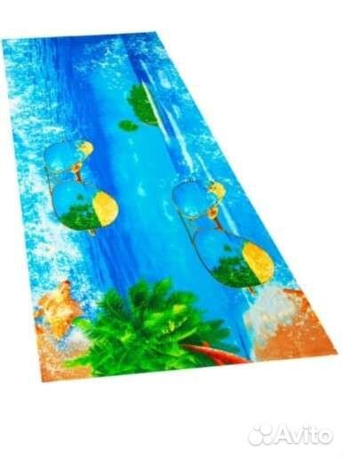 Полотенце банное вафельное