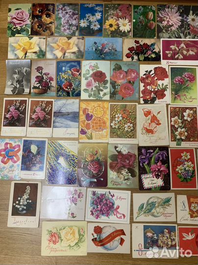 Открытки СССР 8 марта