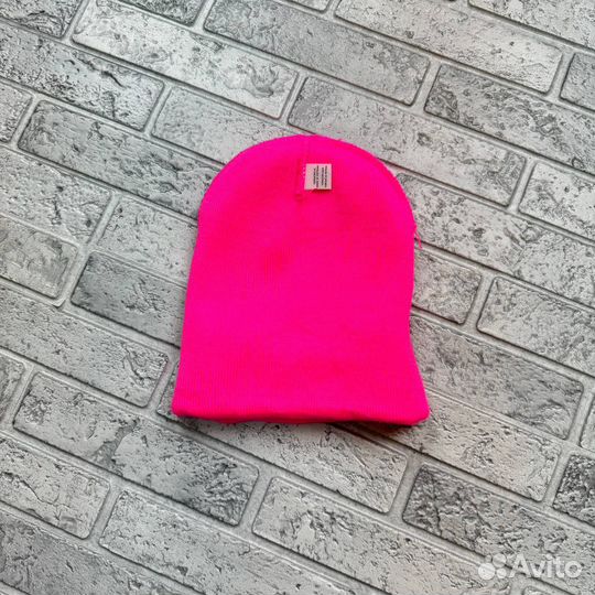 Шапка BeatBox Pink Hat With Musical Inscription