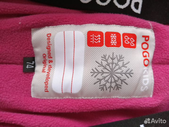 Зимний комбинезон для девочки