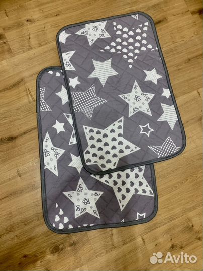 Многоразовые впитывающие пятислойные пеленки