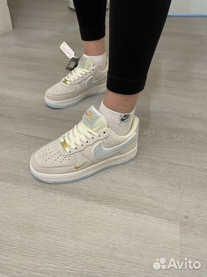 Nike Air Force 1 Grey-Blue (38р)