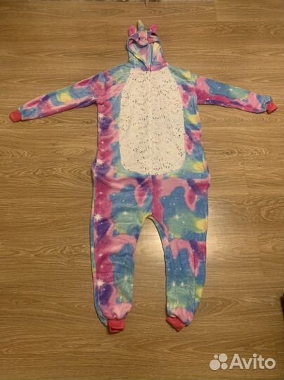 Пижама кигуруми единорог