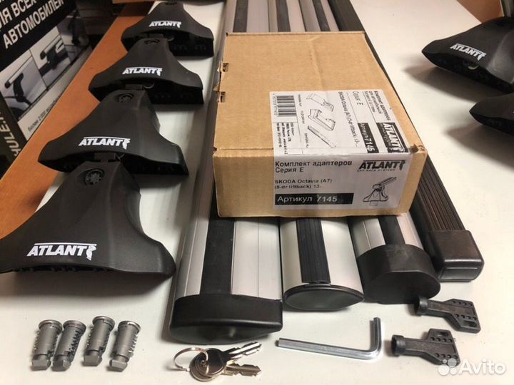 Багажник на крышу Шкода Октавия А7 (liftback) (sed