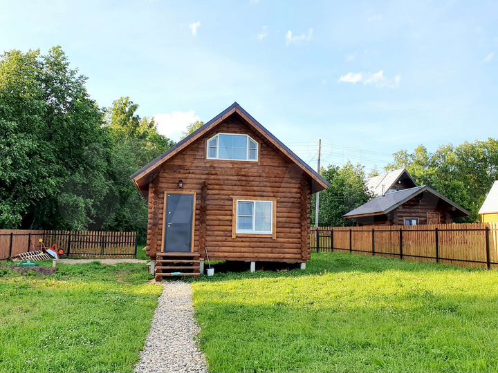 Дом 40 м² на участке 8 сот.