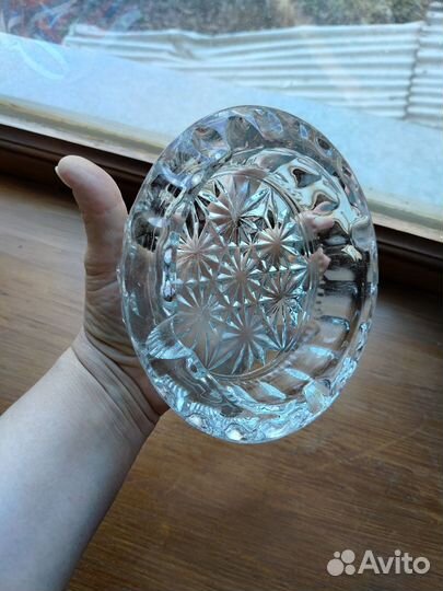 Хрустальная пепельница