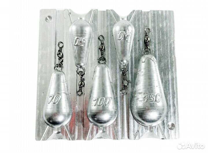 Форма для литья грузил 