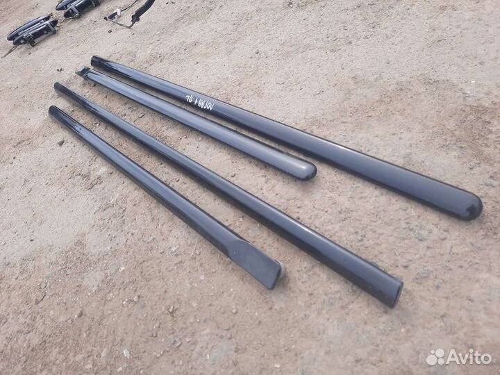 Молдинг двери логан logan окрашенный черный