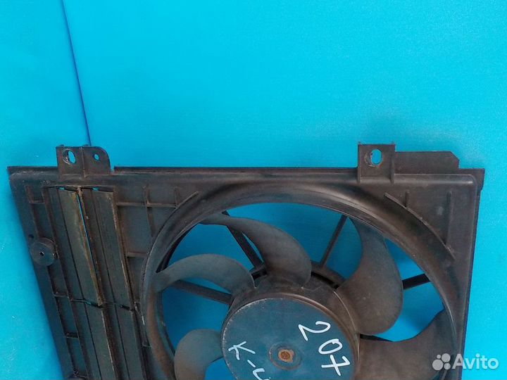 Диффузор радиатора в сборе volkswagen Passat B7 20