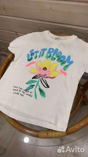 Футболка zara для девочки