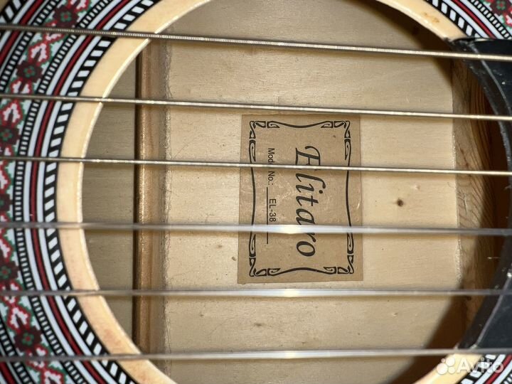 Акустическая гитара elitaro