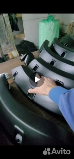 Расширители арок на митсубичи поджеро спорт 2