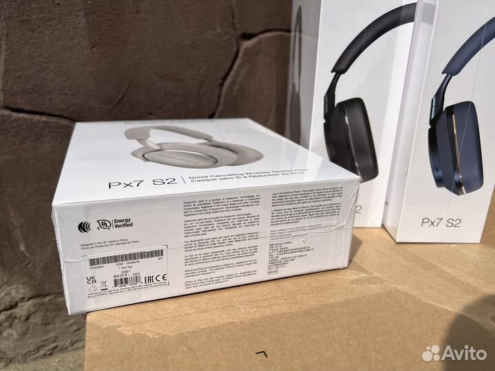 Bowers & Wilkins PX7 S2 Silver/Black/Blue Наушники