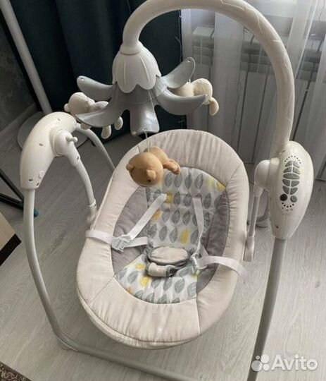 Детские электронные качели для новорожденных
