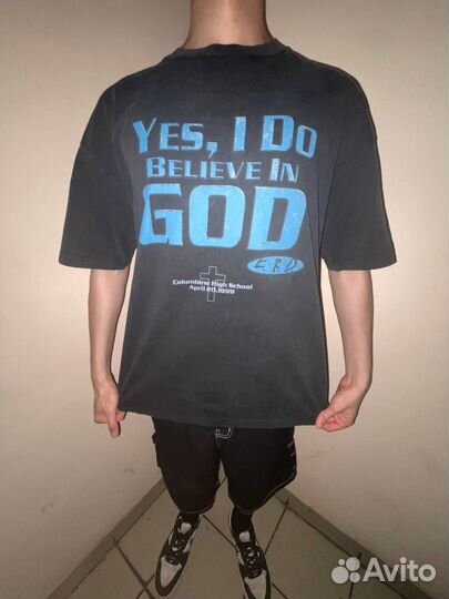 Футболка ERD yes i do believe in god