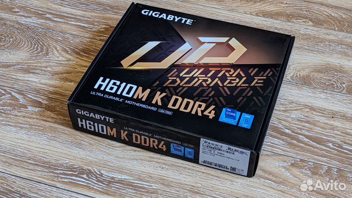 Материнская плата gigabyte H610M K DDR4 LGA1700