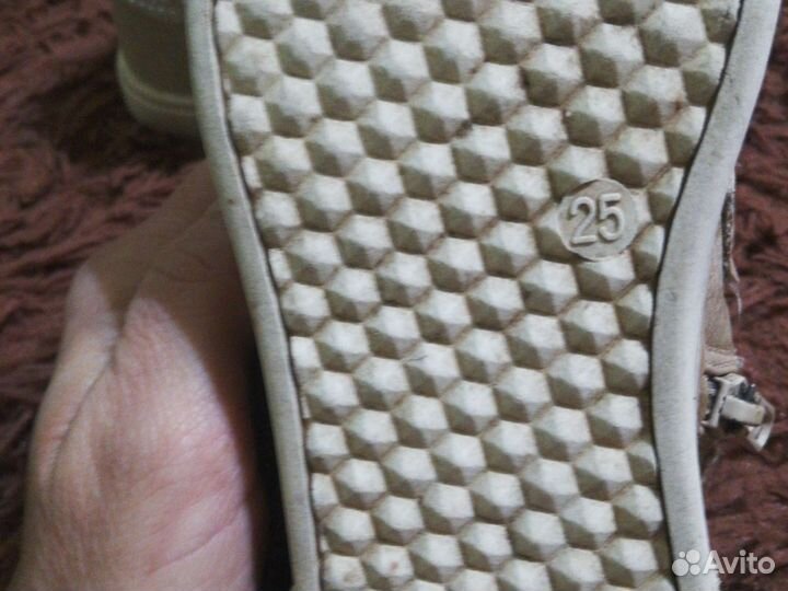Ботинки для девочки 25 размер