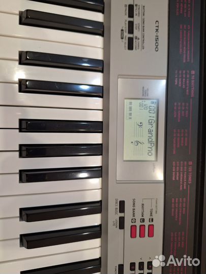 Синтезатор casio ctk 1500