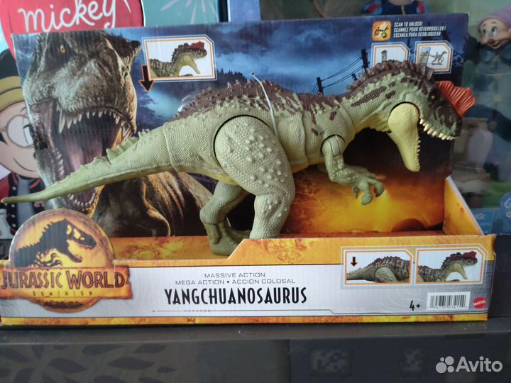 Динозавры jurassic world mattel