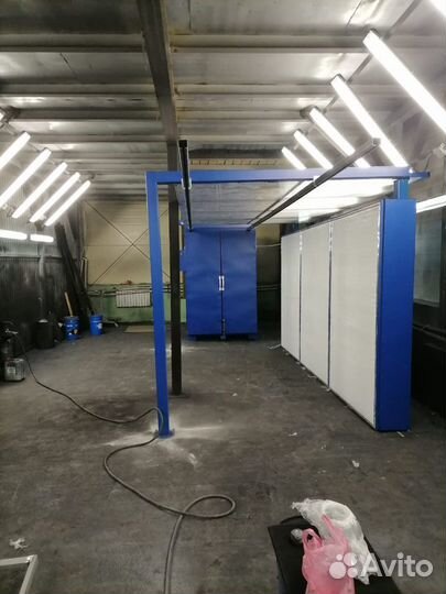 Производсвто линий порошковой покраски, печей