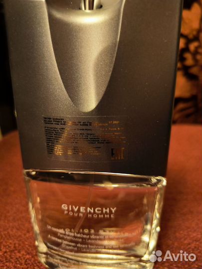 Givenchy Pour Homme Silver Edition 100 ml