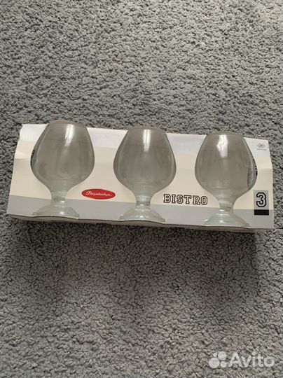 Набор бокалов для бренди «Баллон» (новое)