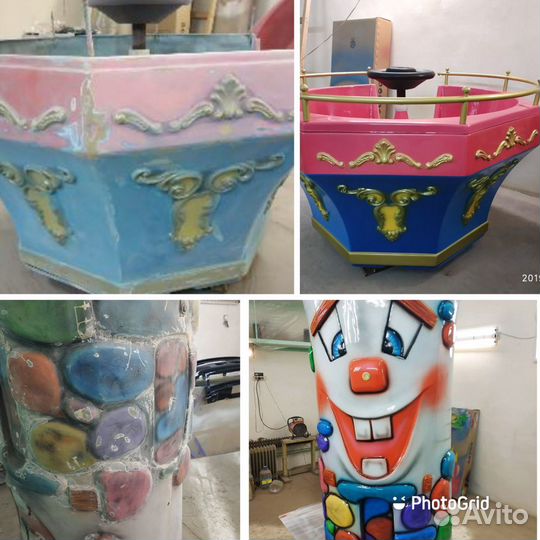 Реставрация аттракционов ремонт аэрография