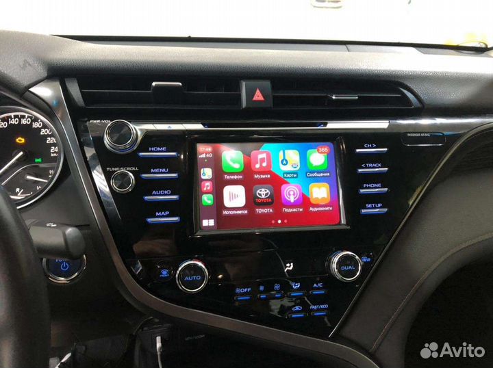 CarPlay Android Auto Toyota Camry70, Навигация