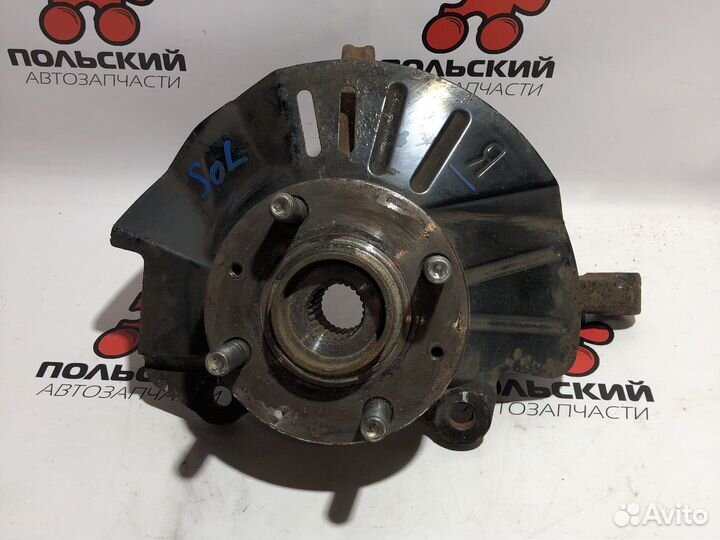 Поворотный кулак правый на hyundai solaris2