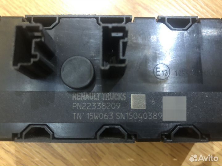 22338209 Блок кнопок Renault