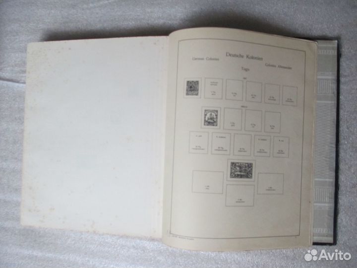 Альбом с изображениями марок ка-ве (Германия 1943)