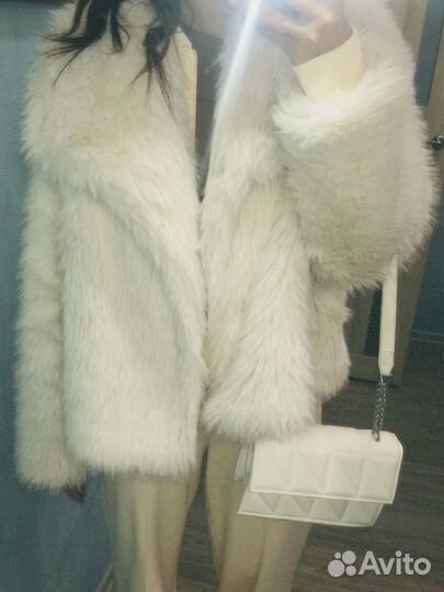 Шуба белая