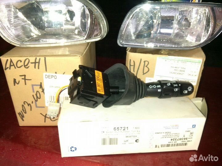 Подрулевой переключатель на Лачетти+ птф