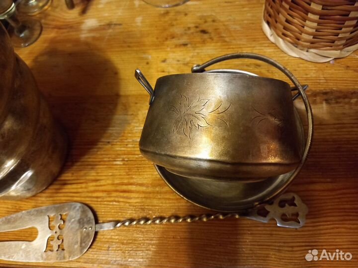 Сахарницы, лопатка. Мельхиор