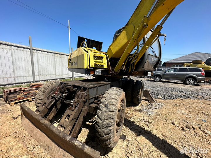 Колёсный экскаватор Твэкс ЕК-14, 2002