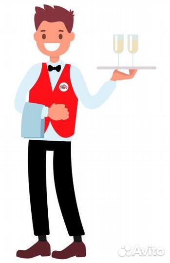 Официант в ресторан IL Патио (Казанский вокзал)