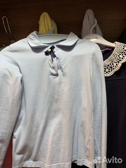 Блузки школьные 122 128