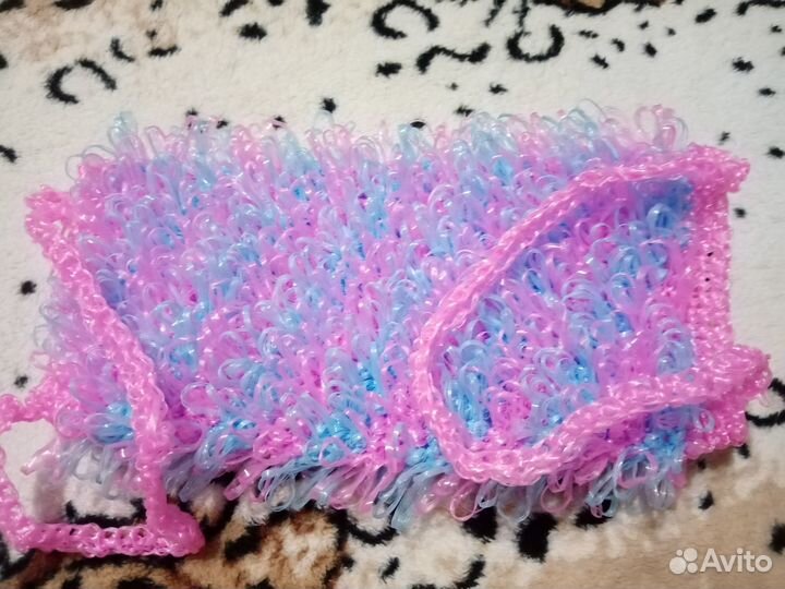 Мочалка ручной работы