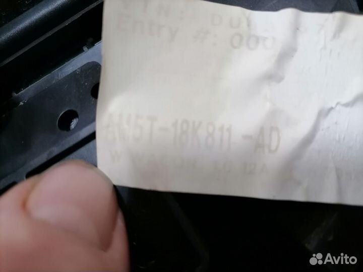 Панель управления магнитолой Ford Focus III 2012