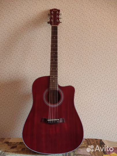 Гитара Flight /красное дерево/ обмен