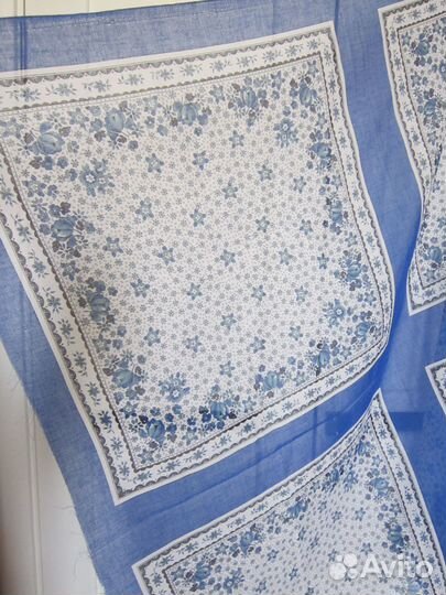 Батист с платочным принтом