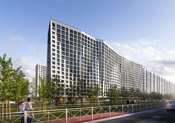 2-к. квартира, 58,9 м², 6/18 эт.