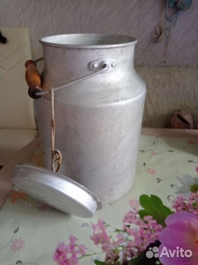 Бидон алюминиевый 10 литров СССР