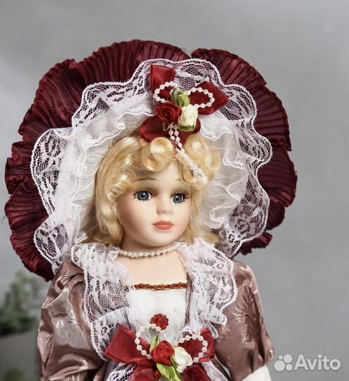 Кукла керамическая коллекционная
