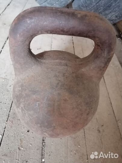 Гиря 16 кг СССР